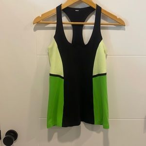Lululemon Racer back tank top Neon
